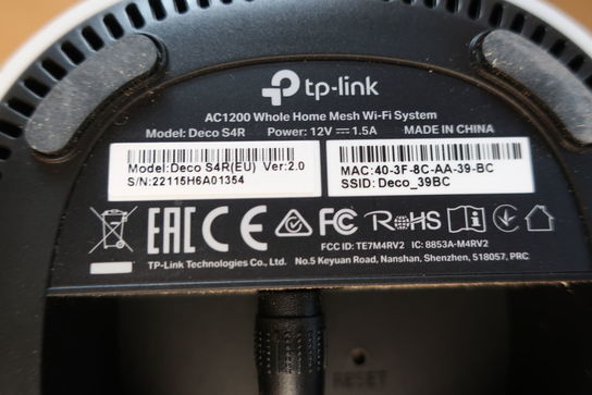 2 stk. router TP-LINK DECO S4R