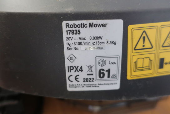 Robort græsslåmaskine GROUW ROBOTIC MOWER