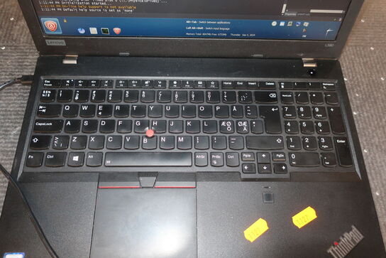 Bærbarcomputer LENOVO Thinkpad L580