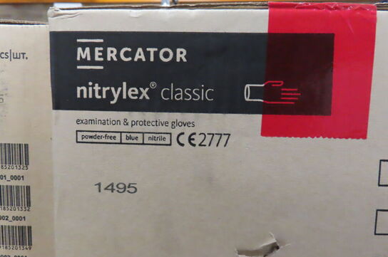4000 stk. engangshandsker MERCATOR NITRYLEX CLASSIS
