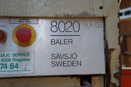 Pappresser ORWAK 8020 BALER 