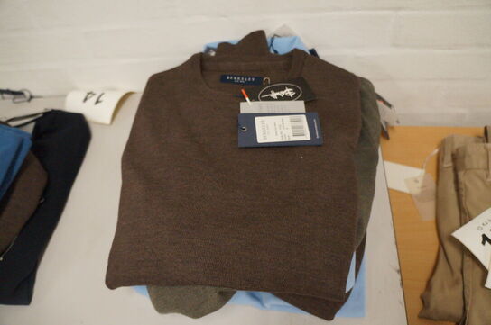 3 stk. Polo & 3 stk. Sweatshirts BERKELEY S