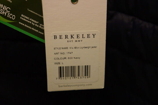 Jakke BERKELEY  STR. L Navy 
