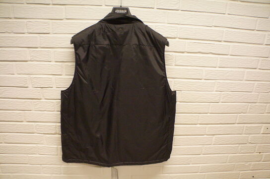 Vest BERKELEY  STR. 2XL Sort 