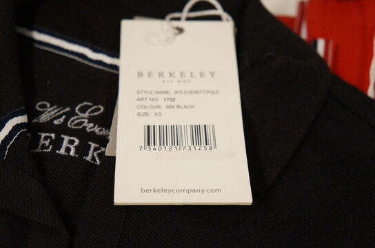 6 stk. Polo BERKELEY XS