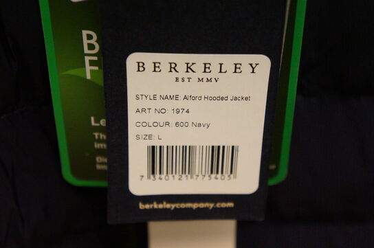 Jakke BERKELEY  STR. L Navy 