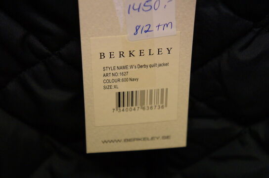 Jakke BERKELEY  STR. XL Navy 