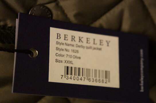 Jakke BERKELEY  STR. 3XL  Oliven 
