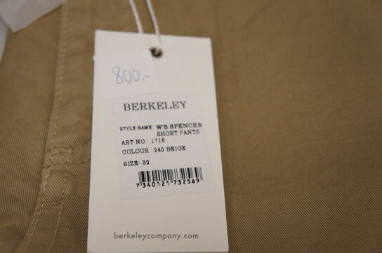 3 par shorts BERKELEY STR. 32