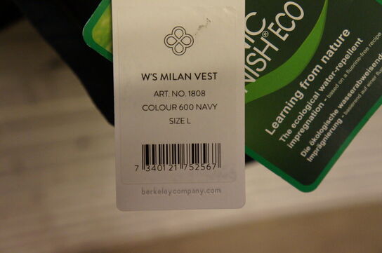 Vest BERKELEY  STR. L Navy 