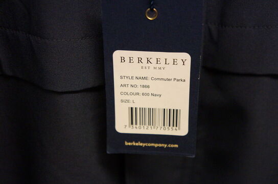 Jakke BERKELEY  STR. L Navy 