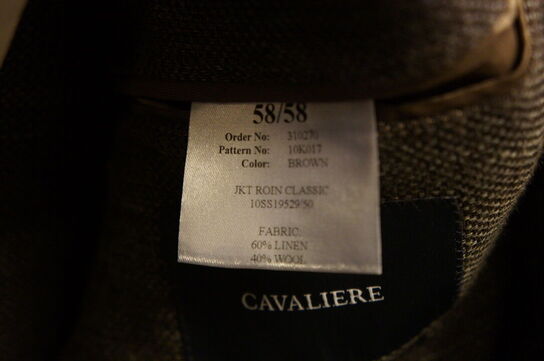Blazer CAVALIERE  STR. 58  Grå