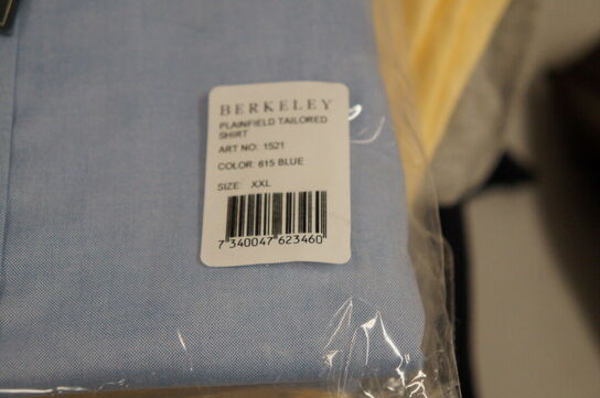 3 stk. Skjorter, 2 stk. Polo & 2 stk. Sweatshirts BERKELEY 2XL