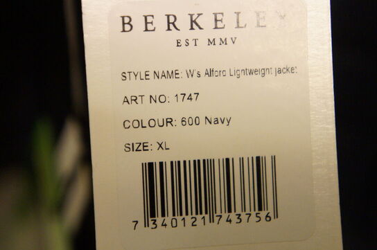 Jakke BERKELEY  XL Navy 