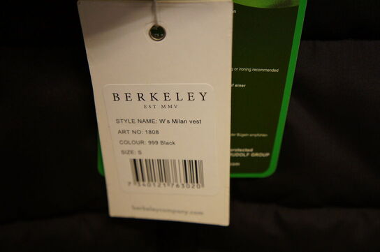 Vest BERKELEY  STR. S Sort 