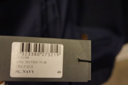Blazer + bukser CAVALIERE  STR. 48 Navy 