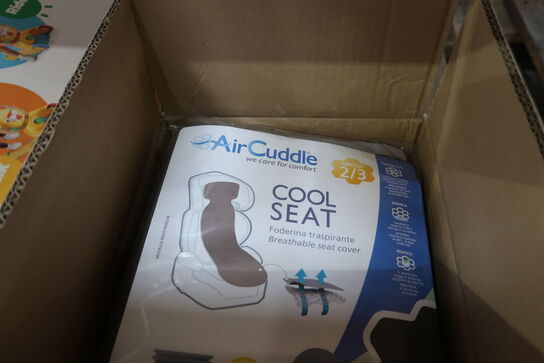 8 stk. Air Cuddle COOL SEAT stroller layer col. SMOKE