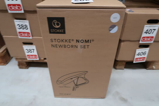 Stokke Nomi Newborn Sæt - Grå/Blå, Hvid