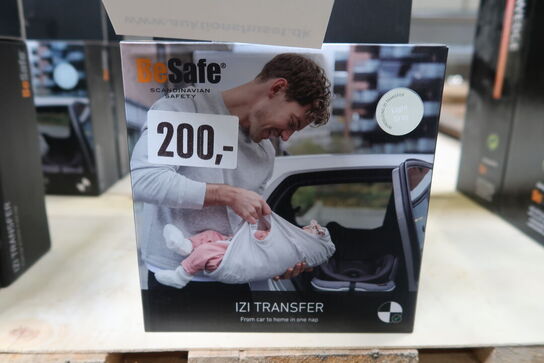 3 stk. Besafe Transfer - Lysegrå