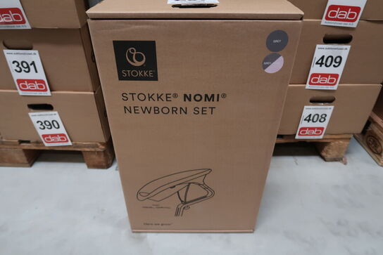 Stokke Nomi Newborn Sæt Grey, Grey Pink