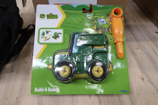 4 stk. Traktor fra Tomy - Build a Buddy Johnny