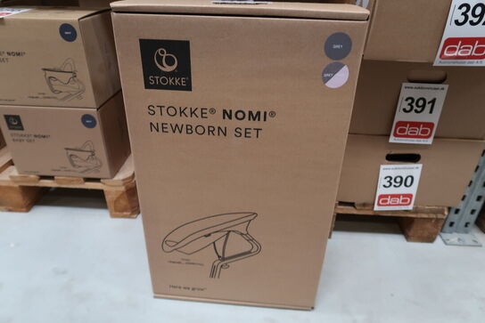 Stokke Nomi Newborn Sæt - Grey Pink