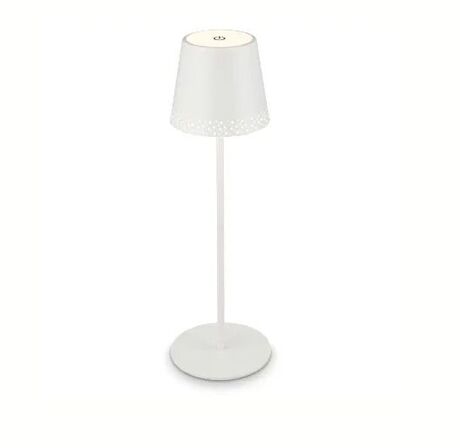 4 stk. briloner rgb batteridrevet Udendørs bordlampe 38 cm hvid(ubrugt)