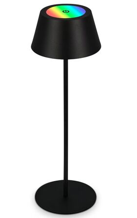 4 stk. briloner rgb batteridrevet Udendørs bordlampe 38 cm sort(ubrugt)