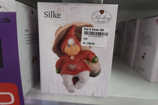 3 pk. Klarborg nisse Silke H5 cm