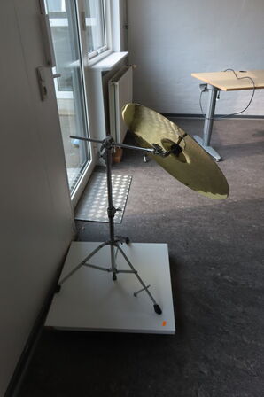 Hi-hat på stativ