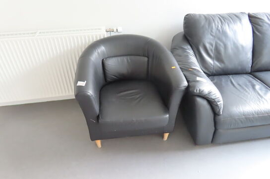 Lænestol samt sofa