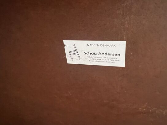 2 stk. lænestole, sofa samt bord fra SCHOU ANDERSEN