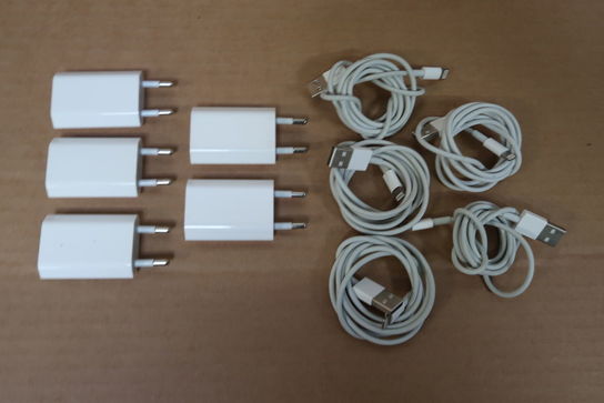 5 stk. Apple Iphone lader