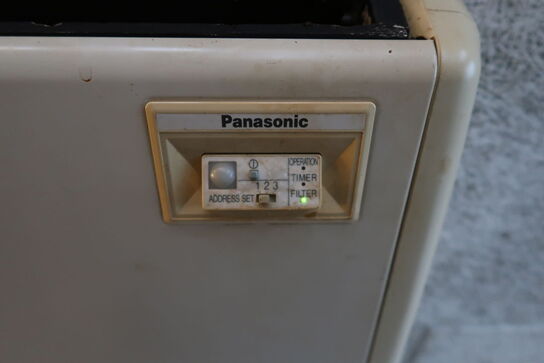 Panasonic varmepumpe med fjernbetjening 