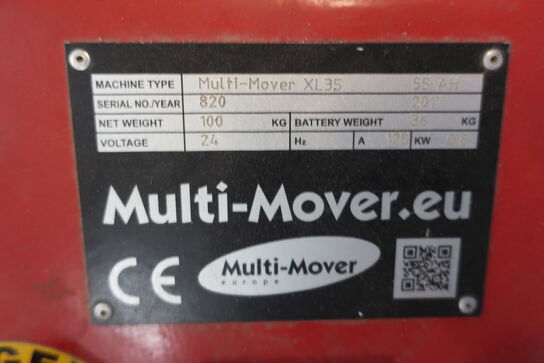 Trailervogn MULTI-MOVER XL35