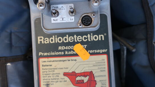 Kabelsporing Radiodetection RD400PL/PT