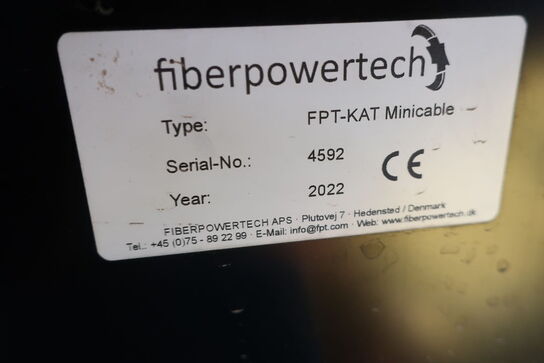 Fiberblæseudstyr FIBERPOWERTECH FPT-KAT Minicable