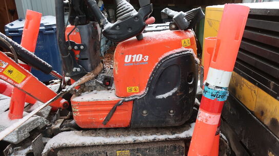 Minigraver KUBOTA U10-3