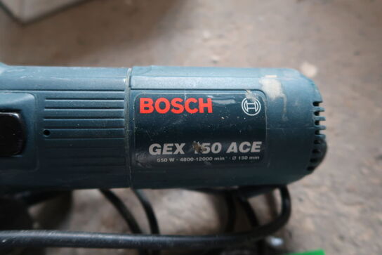 Excentersliber, Bosch GEX 150 ACE MOMSFRI