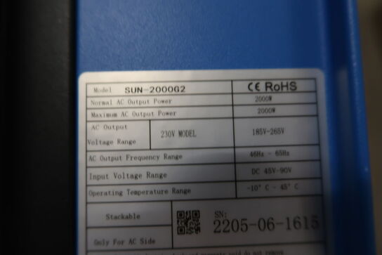 Inverter SUN-2000G2