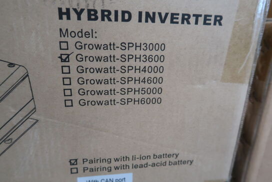 Hybrid inverter GROWATT SPH3600