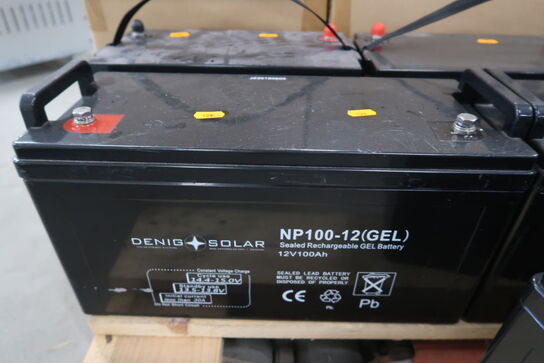 Batteri DENIG SOLAR NP100-12(GEL) - 12V/100Ah