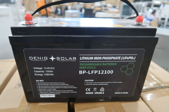 Batteri LIFEPO4 BP-LFP12100 - 12,8V/100Ah