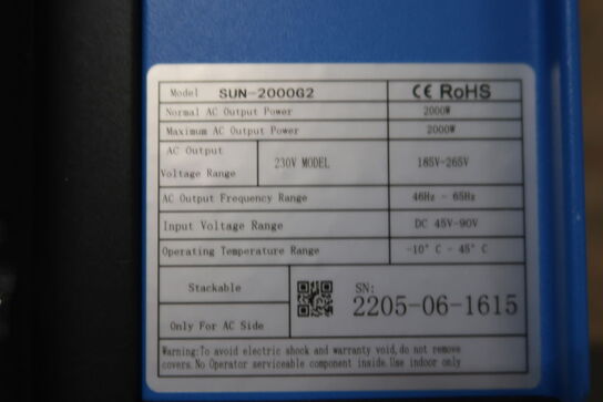 Inverter SUN-2000G2