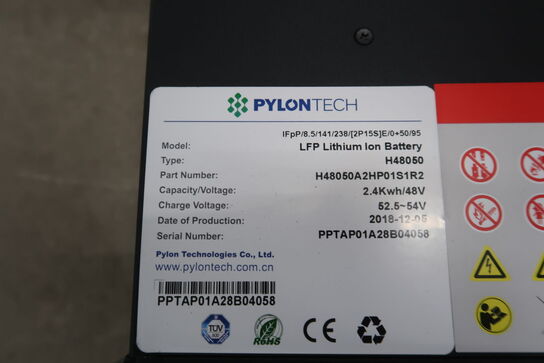 Lithium batteri PYLONTECH H48050 (demo)