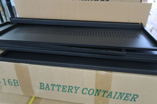 8 stk. batterikabinetter HYBRIDPOWER C-16B