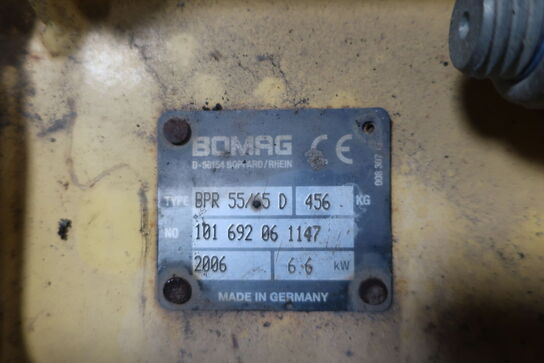 Pladevibrator BOMAG BRP 55/65 D