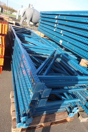 Pallereol 4 stk gavle + 12 stk. vangere