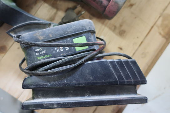 Gipsskruemaskine FESTOOL inkl. lader og 2 stk. batterier