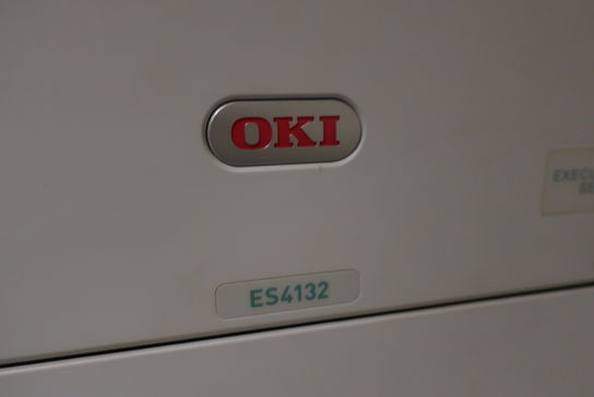 Sort/hvid laserprinter OKI ES4132